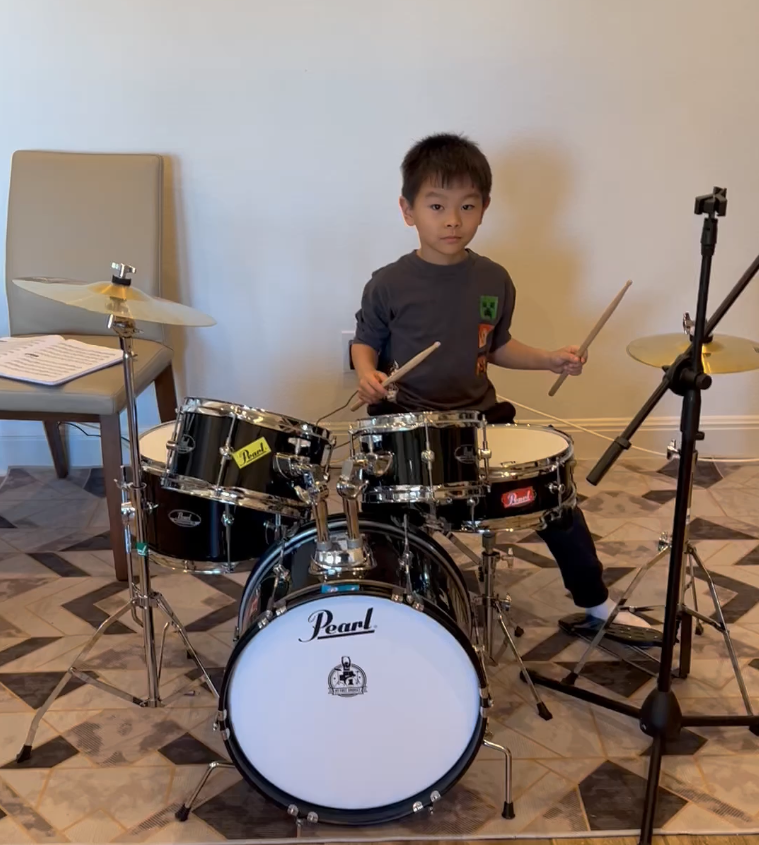 drum lessons with Max #1